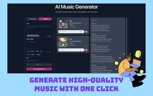 AI Music Generator screenshot 1
