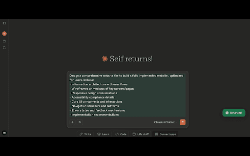 AI Prompt Enhancer screenshot 1