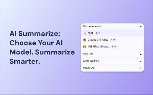AI Summarizer: Fast and Easy Win for Any Document screenshot 1