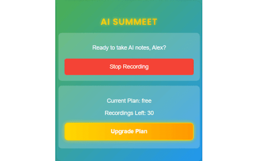 AI Summeet screenshot 1
