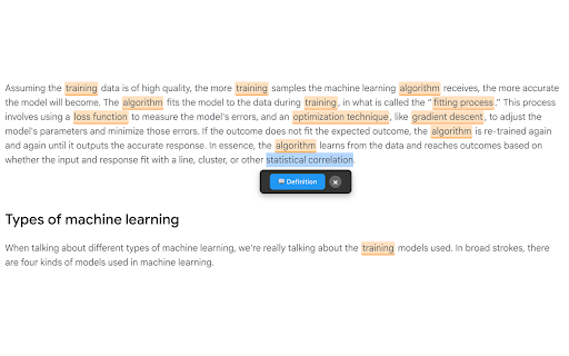 AI Term Highlighter screenshot 1
