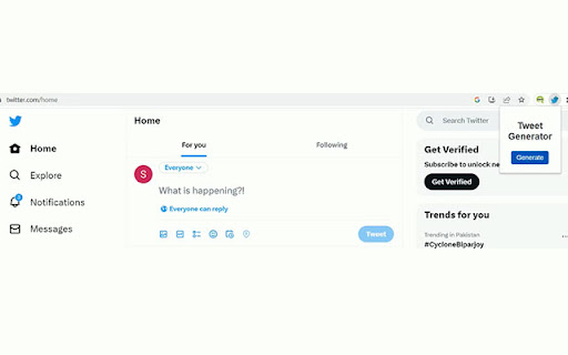 AI Tweet Generator Bot screenshot 1
