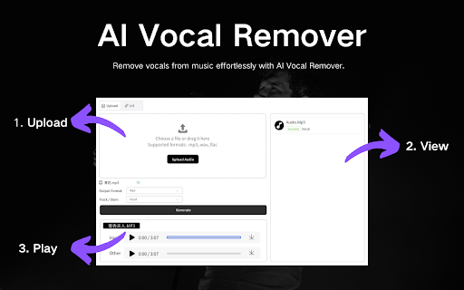 AI Vocal Remover for Song and Music screenshot 1