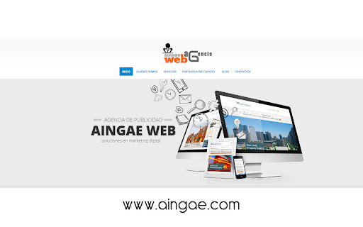 Aingae agencia de publicidad screenshot 1