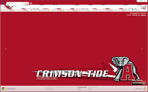Alabama Crimson Tide Large screenshot 1