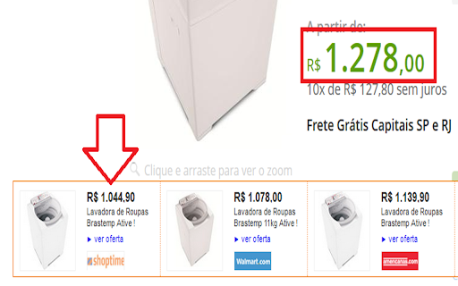 Alerta de ofertas e descontos screenshot 1