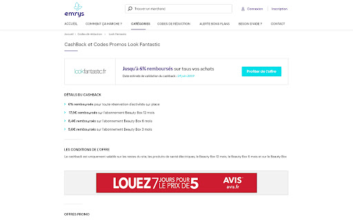 Alerte Bons Plans Emrys la carte screenshot 1