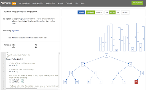 Algomation screenshot 1