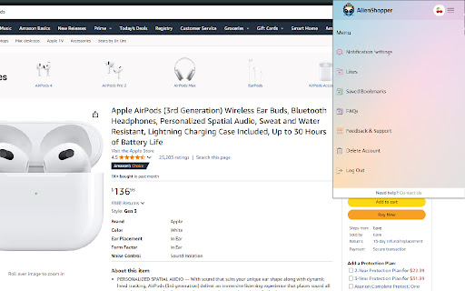 AlienShopper screenshot 1