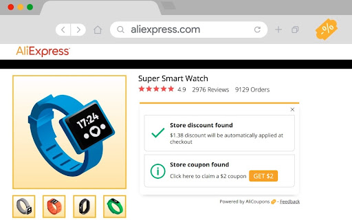 AliExpress Coupon Finder screenshot 1