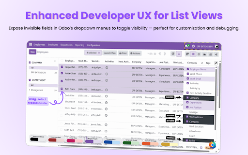 All-in-One Odoo ERP Extension screenshot 1