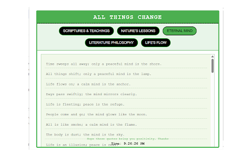 All Things Change screenshot 1