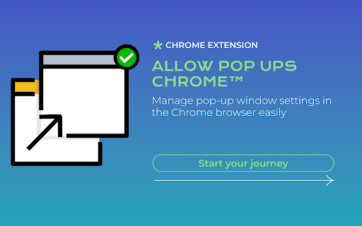 Allow Pop Ups Chrome screenshot 1