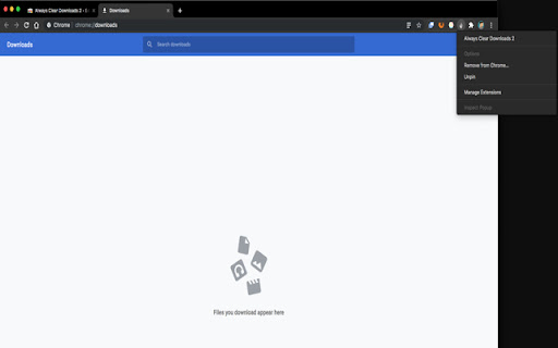 Always Clear Downloads 3 screenshot 1