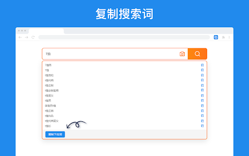 Amazon Copy Dropdown Lists screenshot 1