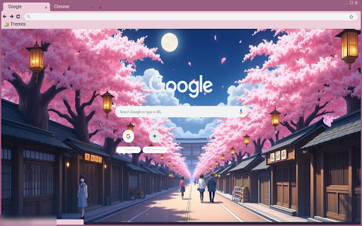 Amber Moon Sakura Lane screenshot 1