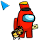 Among Us Custom Cursor logo
