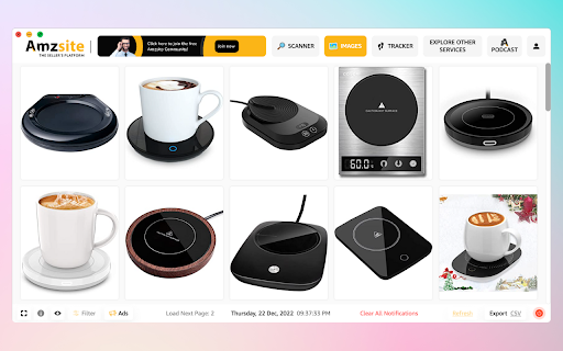 Amzsite: Amazon Product Research Software screenshot 1
