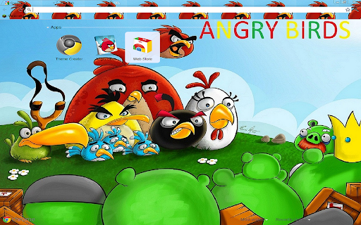Angry birds screenshot 1