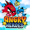 Angry Heroes Shooting Game logo