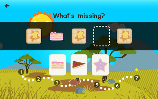 Animal Math First Grade Math Games Free screenshot 1