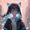 Anime Cat Girl Art - Anime Theme logo