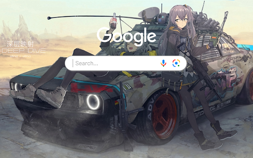 Anime Girls Frontline UMP40 UMP45 - Anime Theme screenshot 1