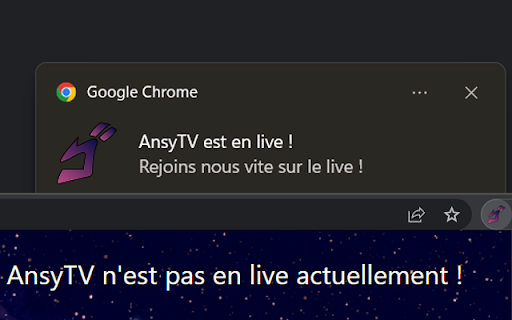 AnsyTV Stream Alert screenshot 1