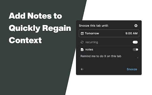 AnySnooze screenshot 1