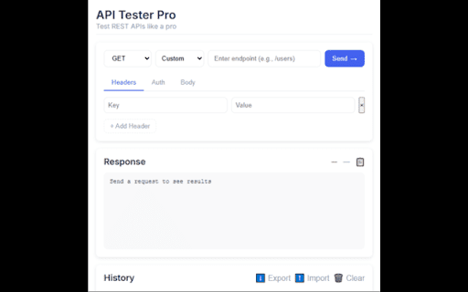 API Tester Pro screenshot 1