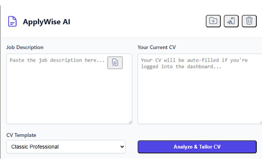 ApplyWise AI screenshot 1