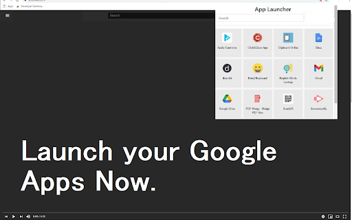 Apps Launcher for Google Chrome™ screenshot 1