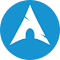 Arch Linux (blue) logo
