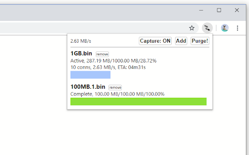 Aria2c Integration 2 screenshot 1