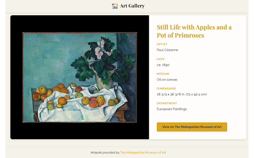 Art Gallery screenshot 1