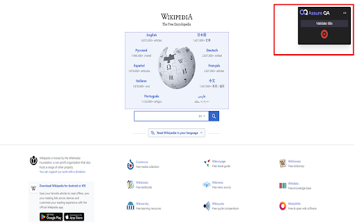 AssureQA Recorder screenshot 1