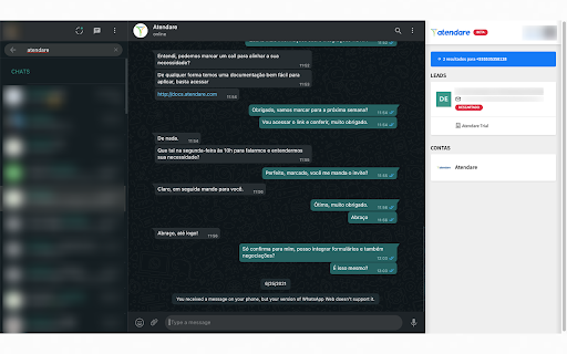 Atendare screenshot 1