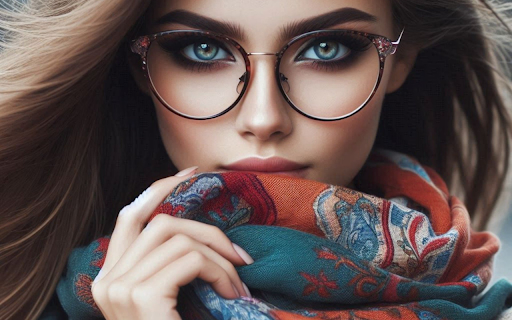 Attractive blue eyes screenshot 1