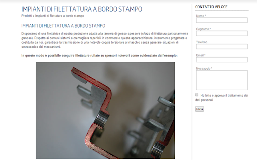 Attrezzeria Veneta Template screenshot 1