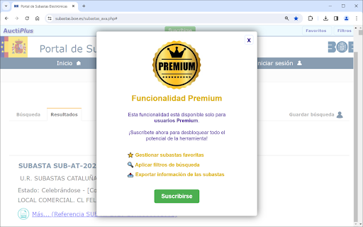 AuctiPlus (Portal Subastas BOE) screenshot 1