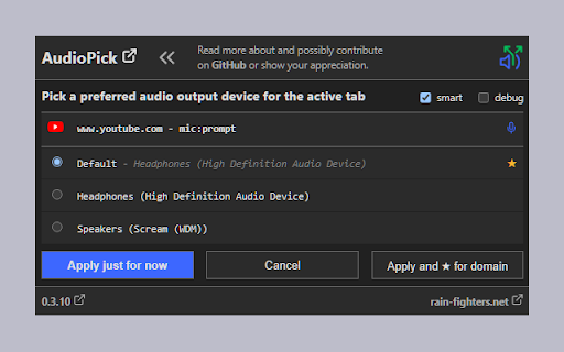 AudioPick screenshot 1