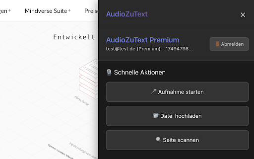 AudioZuText screenshot 1