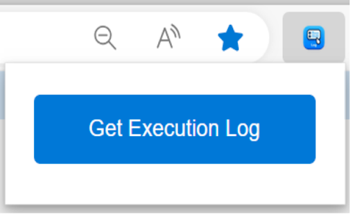 AUP Execution Details screenshot 1