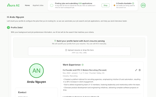 Aura AI screenshot 1