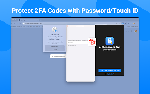 Authenticator App screenshot 1