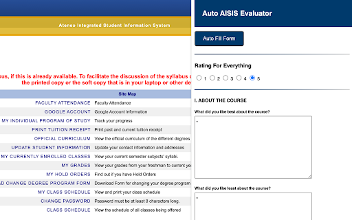 Auto Aisis Evaluator screenshot 1