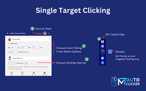 Auto Clicker - MT Auto Clicker [Beta Version] screenshot 1