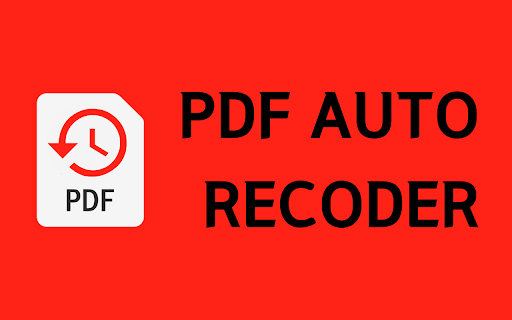 Auto PDF Recorder screenshot 1