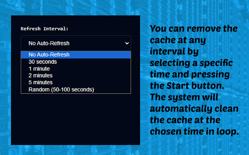 Auto Tab Refresher with Cache Clear, Click, and Scroll screenshot 1