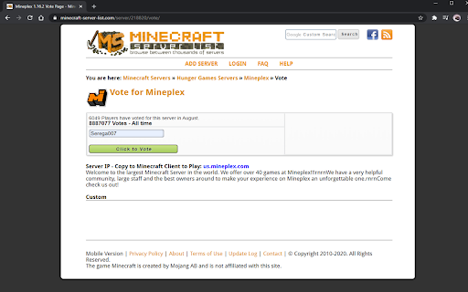 Auto Vote Rating screenshot 1